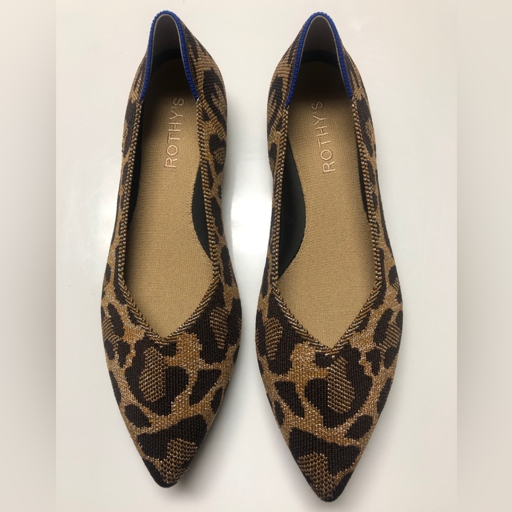 Rothy’s The Point II Metallic Cat Slip-On